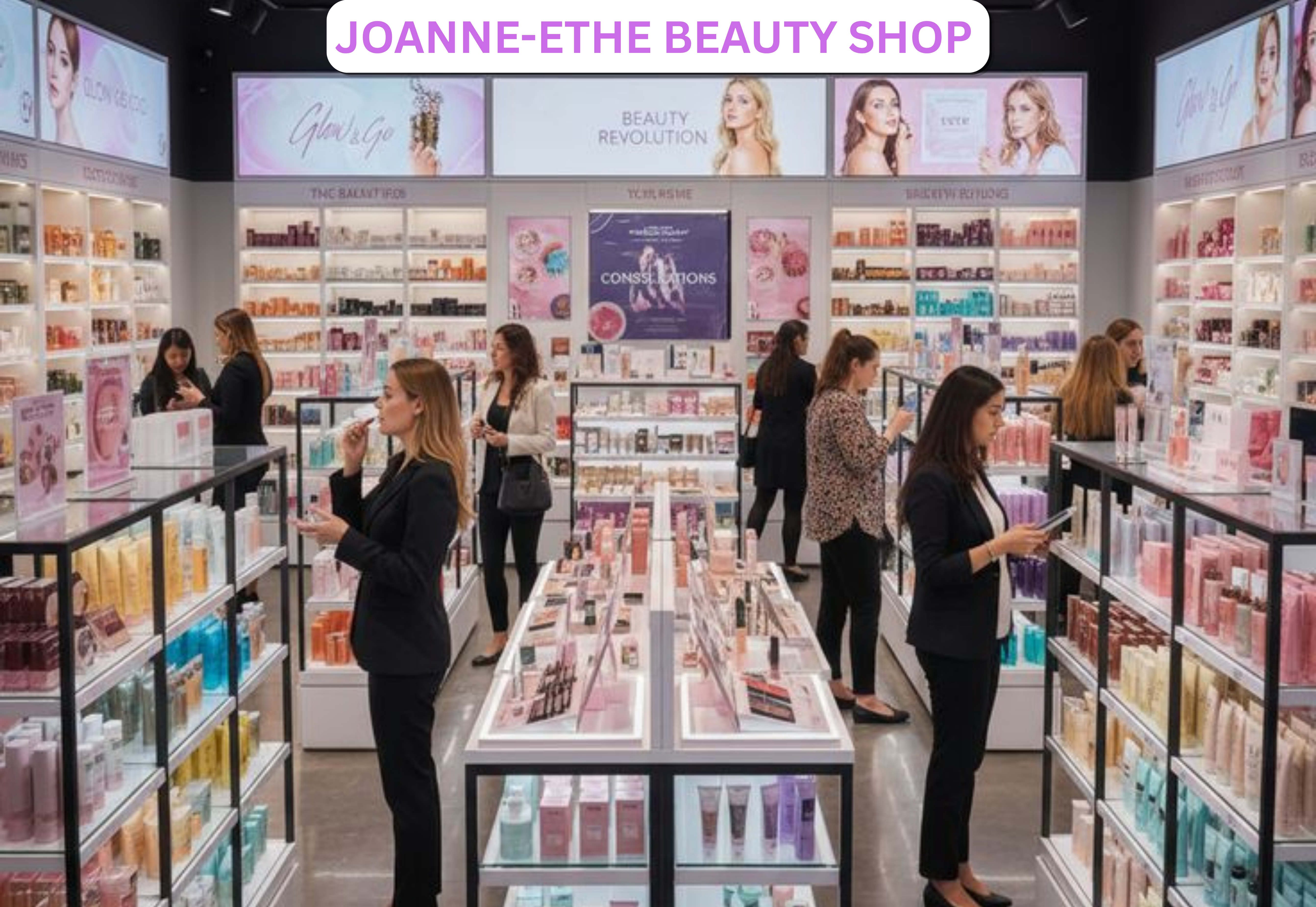 cosmetics product set